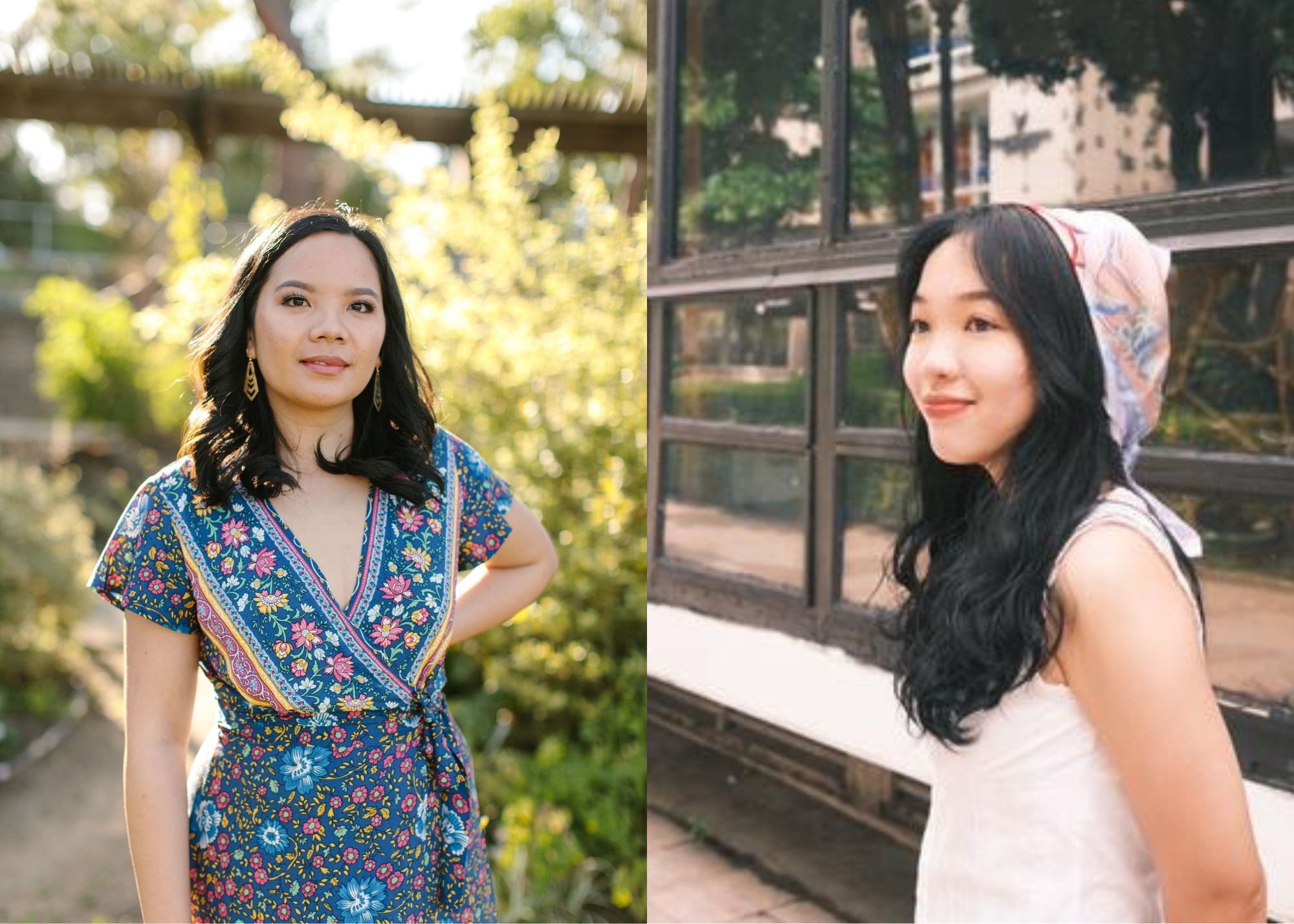 Cleodia Martinez and Paola Santos